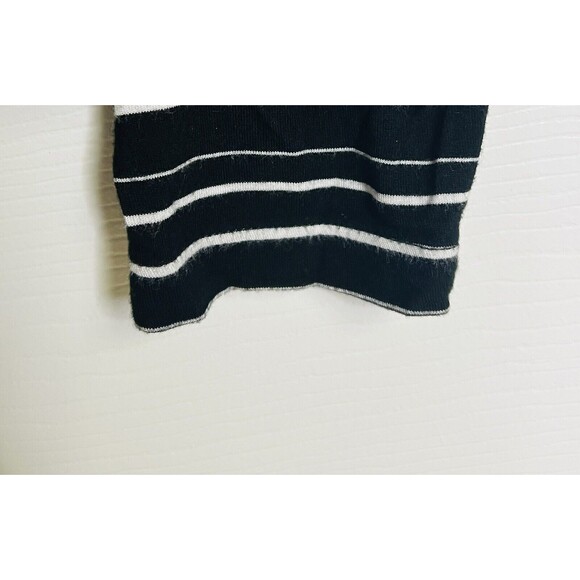 American Eagle Soft and Sexy Black White Striped Long Sleeve Shirt Size XS - Picture 5 of 9
